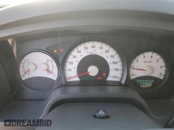 2006 Dodge Dakota ST with VIN 1D7HE28K36S595242, listed as a Copart auction lot 51348695 with 110,602 mi miles and Salvage Title. Bid and sale history available at carsss.com. Image 9.