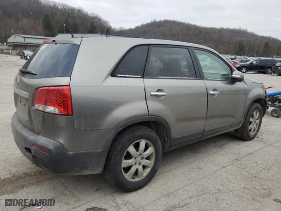 2011 Kia Sorento LX with VIN 5XYKT3A18BG006439, listed as a Copart auction lot 87357904 with 179,266 mi miles and Clean Title. Bid and sale history available at carsss.com. Image 3.