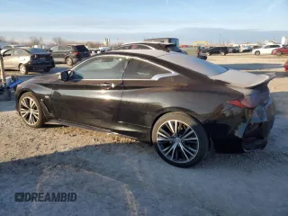2019 Infiniti Q60 Luxe with VIN JN1EV7EL2KM290162, listed as a Copart auction lot 87421264 with 64,537 mi miles and Salvage title. Bid and sale history available at DreamBid. Image 2.