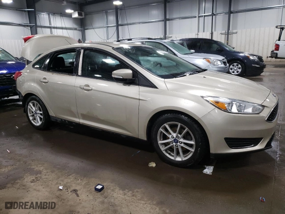 2017 Ford Focus SE with VIN 1FADP3F2XHL254726, listed as a Copart auction lot 48586105 with 78,185 mi miles and Non Repairable. Bid and sale history available at carsss.com. Image 4.