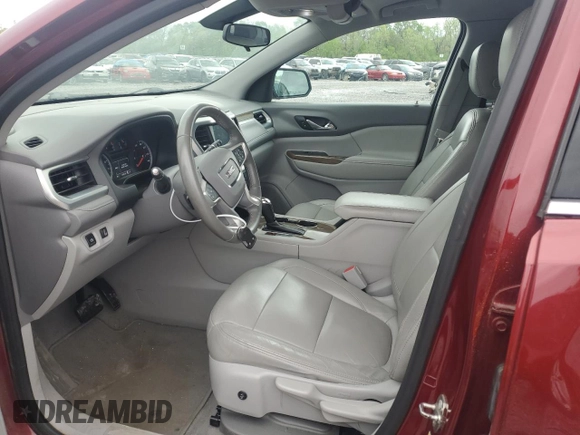 2018 GMC Acadia SLE with VIN 1GKKNKLA2JZ137727, listed as a Copart auction lot 52146765 with 58,857 mi miles and Salvage Title. Bid and sale history available at carsss.com. Image 7.