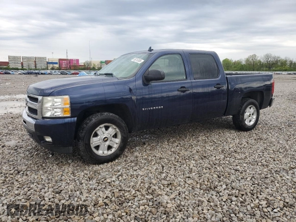 2011 Chevrolet Silverado 1500 LT with VIN 3GCPKSE37BG202677, listed as a Copart auction lot 55015385 with 175,086 mi miles and Salvage Title. Bid and sale history available at DreamBid. Image 1.