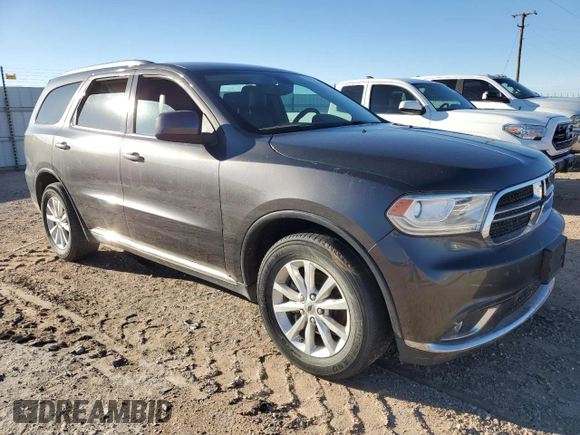 2020 Dodge Durango SXT Plus with VIN 1C4RDHAG2LC228669, listed as a Copart auction lot 79499394 with Not Provided miles and Salvage Title. Bid and sale history available at carsss.com. Image 4.