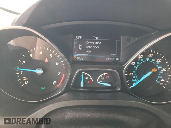 2014 Ford Escape SE with VIN 1FMCU0G91EUE12462, listed as a Copart auction lot 53032685 with 164,421 mi miles and Salvage Title. Bid and sale history available at carsss.com. Image 9.