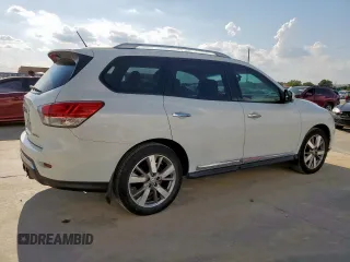 2014 Nissan Pathfinder Platinum with VIN 5N1AR2MNXEC636633, listed as a Copart auction lot 63584915 with 181,877 mi miles and Salvage title. Bid and sale history available at DreamBid. Image 3.