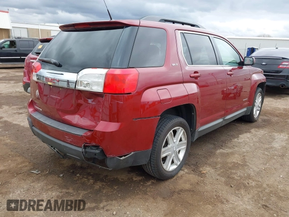 2011 GMC Terrain SLT-1 with VIN 2CTALUEC9B6386437, listed as a IAAI auction lot 41883453 with 183,071 mi miles and . Bid and sale history available at carsss.com. Image 4.