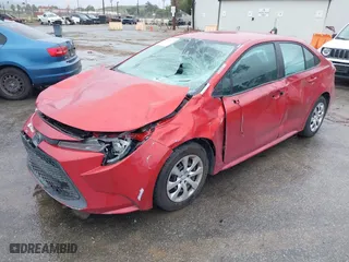 2020 Toyota Corolla LE with VIN 5YFEPRAE1LP096201, listed as a IAAI auction lot 41808175 with 90,111 mi miles. Bid and sale history available at carsss.com. Image 22.