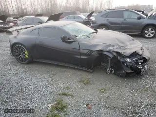 2023 Aston Martin Vantage with VIN SCFSMGAW3PGN50854, listed as a Copart auction lot 83112544 with 0 mi miles and Salvage Title. Bid and sale history available at carsss.com. Image 4.