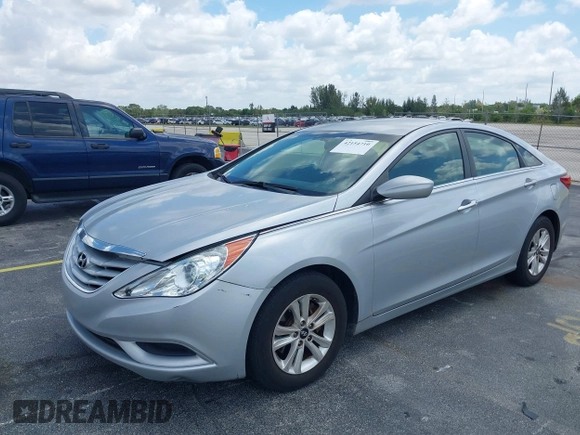 2011 Hyundai Sonata GLS with VIN 5NPEB4AC2BH244447, listed as a IAAI auction lot 42154710 with 122,326 mi miles and . Bid and sale history available at carsss.com. Image 2.