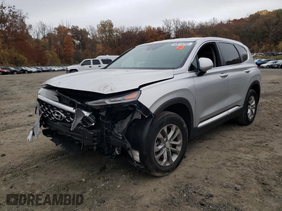 2020 Hyundai Santa Fe SE with VIN 5NMS23AD7LH156174, listed as a Copart auction lot 63015292 with 0 mi miles. Bid and sale history available at carsss.com. Image 2.
