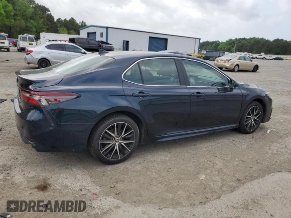 2021 Toyota Camry SE Nightshade with VIN 4T1T11AK0MU536473, listed as a Copart auction lot 52007935 with 53,549 mi miles and Salvage Title. Bid and sale history available at carsss.com. Image 3.