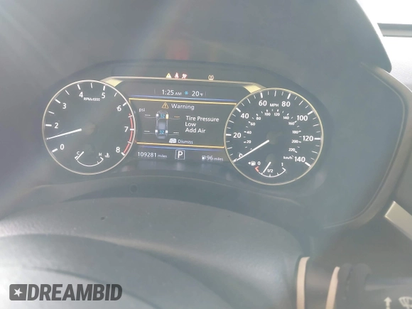 2019 Nissan Altima 2.5 S with VIN 1N4BL4BW9KC219488, listed as a IAAI auction lot 41410079 with 109,281 mi miles. Bid and sale history available at carsss.com. Image 7.