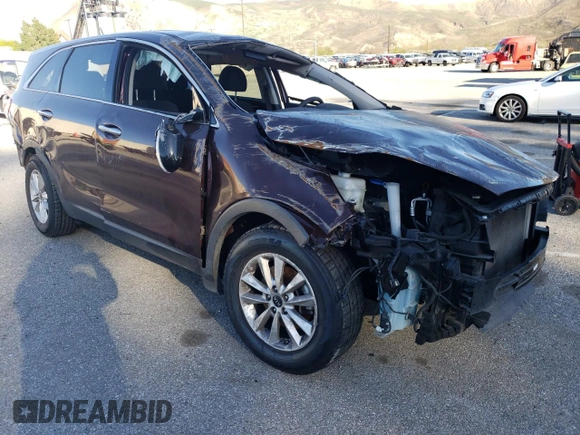 2019 Kia Sorento LX with VIN 5XYPG4A31KG505634, listed as a Copart auction lot 46234285 with 106,392 mi miles and Clean Title. Bid and sale history available at carsss.com. Image 4.