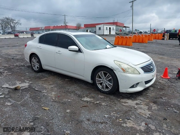 2010 Infiniti G37 Sedan Journey with VIN JN1CV6APXAM202631, listed as a IAAI auction lot 41983983 with 1 mi miles. Bid and sale history available at carsss.com. Image 1.