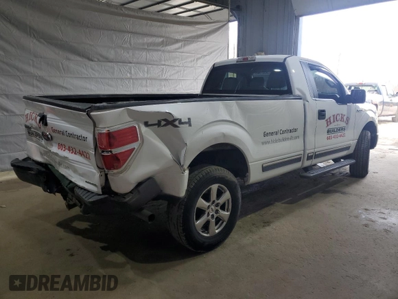 2014 Ford F-150 XL с VIN 1FTNF1EF7EKD34190, выставлен на аукционе Copart как лот 54527665 с пробегом 155 007 миль миль и Списание • Salvage title. История ставок и продаж доступна на DreamBid. Изображение 3.