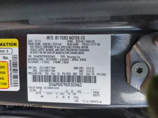 2016 Ford Fusion SE with VIN 3FA6P0H79GR303463, listed as a IAAI auction lot 42593477 with 224,623 mi miles and . Bid and sale history available at DreamBid. Image 9.