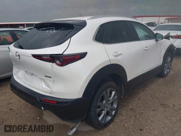 2025 Mazda CX-30 S Preferred with VIN 3MVDMBCM6SM756754, listed as a IAAI auction lot 41944463 with 10,283 mi miles and . Bid and sale history available at DreamBid. Image 4.