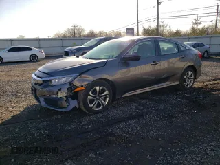 2018 Honda Civic Sedan LX with VIN 2HGFC2F59JH537190, listed as a Copart auction lot 49377115 with 39,758 mi miles and Salvage Title. Bid and sale history available at carsss.com. Image 1.