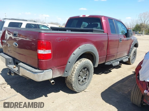 2006 Ford F-150 STX with VIN 1FTRX14W96FB37743, listed as a IAAI auction lot 41995762 with 141,126 mi miles. Bid and sale history available at carsss.com. Image 4.