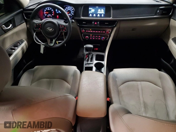 2018 Kia Optima LX with VIN 5XXGT4L31JG242900, listed as a Copart auction lot 54700895 with 110,882 mi miles and Salvage title. Bid and sale history available at DreamBid. Image 8.