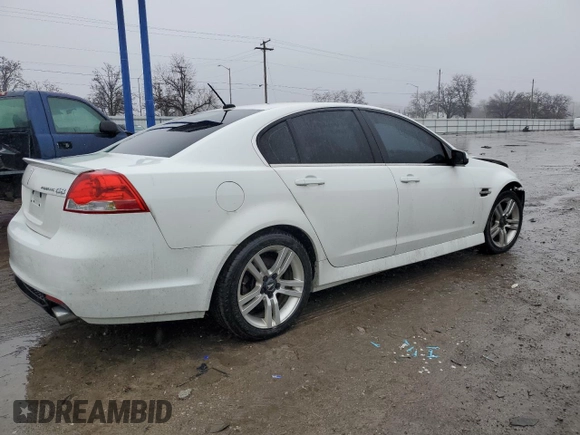 2009 Pontiac G8 with VIN 6G2ER57779L153098, listed as a Copart auction lot 43586215 with 136,321 mi miles and Salvage Title. Bid and sale history available at carsss.com. Image 3.
