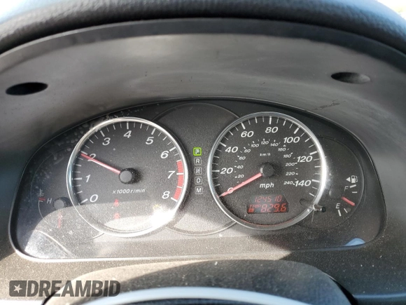 2006 Mazda 6 i with VIN 1YVFP80C065M63101, listed as a Copart auction lot 48554305 with 124,510 mi miles and Salvage Title. Bid and sale history available at carsss.com. Image 9.