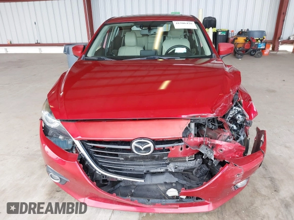 2014 Mazda 3 S Grand Touring with VIN JM1BM1M38E1200696, listed as a IAAI auction lot 41906426 with 50,048 mi miles and . Bid and sale history available at DreamBid. Image 12.
