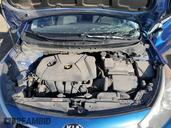 2014 Kia Forte LX with VIN KNAFX4A68E5201538, listed as a Copart auction lot 54534365 with 251,536 mi miles and Salvage Title. Bid and sale history available at carsss.com. Image 11.