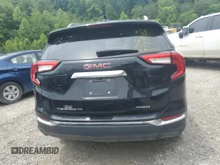 2022 GMC Terrain SLT with VIN 3GKALVEV1NL210134, listed as a Copart auction lot 59358745 with 66,658 mi miles and Salvage title. Bid and sale history available at DreamBid. Image 6.