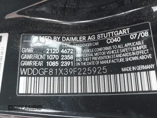 2009 Mercedes-Benz C 300 Sport z VIN WDDGF81X39F225925, wystawiony jako IAAI lot #42191409 z przebiegiem 130 069 mil mil oraz . Historia ofert i sprzedaży dostępna na DreamBid. Obrazek 9.