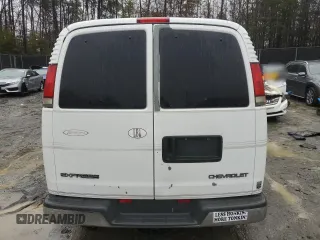 1999 Chevrolet Express with VIN 1GBFG15R1X1096488, listed as a Copart auction lot 44078235 with Not Provided miles and Clean Title. Bid and sale history available at carsss.com. Image 6.
