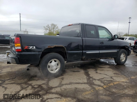 2004 GMC Sierra 1500 SLE z VIN 2GTEK19T541284612, wystawiony jako Copart lot #55847625 z przebiegiem Nie podano mil oraz Czysty tytuł • Clean title. Historia ofert i sprzedaży dostępna na DreamBid. Obrazek 3.