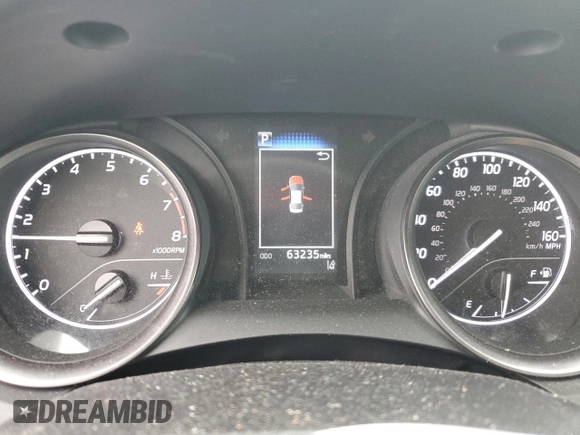2022 Toyota Camry SE with VIN 4T1G11AK4NU058724, listed as a Copart auction lot 53511615 with 63,235 mi miles and Salvage Title. Bid and sale history available at DreamBid. Image 9.