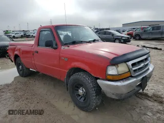 1999 Ford Ranger XL with VIN 1FTYR10V5XUB71629, listed as a Copart auction lot 84675534 with 180,219 mi miles and Salvage Title. Bid and sale history available at carsss.com. Image 4.