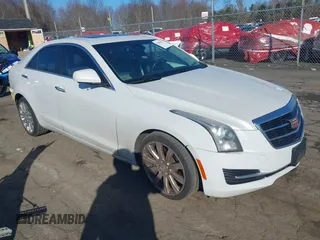 2016 Cadillac ATS Sedan Luxury Collection AWD with VIN 1G6AH5SX5G0106431, listed as a IAAI auction lot 41844622 with 124,759 mi miles. Bid and sale history available at carsss.com. Image 1.