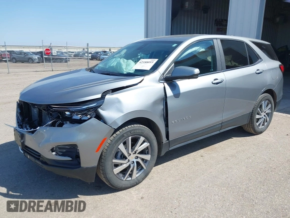 2023 Chevrolet Equinox LT with VIN 3GNAXUEG4PL161551, listed as a IAAI auction lot 42188053 with 18,139 mi miles and . Bid and sale history available at DreamBid. Image 18.