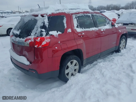 2013 GMC Terrain SLE with VIN 2GKALSEK7D6165675, listed as a IAAI auction lot 41310906 with 146,311 mi miles. Bid and sale history available at carsss.com. Image 4.