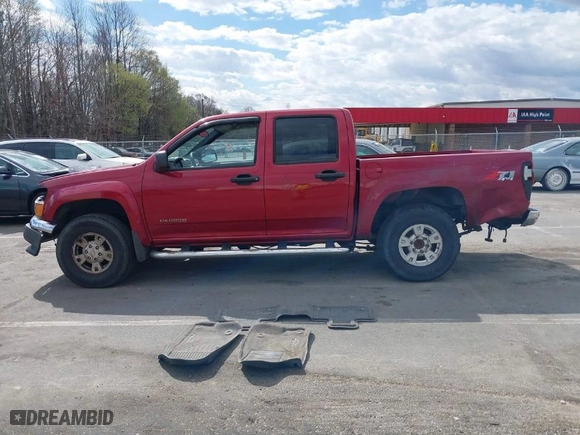 2005 Chevrolet Colorado 1SF LS Z71 with VIN 1GCDT136458252793, listed as a IAAI auction lot 41792584 with 206,195 mi miles. Bid and sale history available at carsss.com. Image 15.