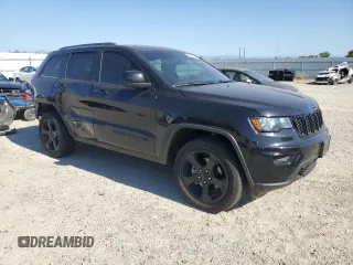 2018 Jeep Grand Cherokee Altitude z VIN 1C4RJFAG7JC382501, wystawiony jako Copart lot #59394445 z przebiegiem 59 143 mil mil oraz Szkoda całkowita • Salvage title. Historia ofert i sprzedaży dostępna na DreamBid. Obrazek 4.