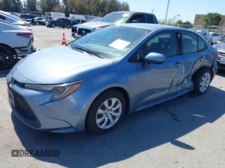 2022 Toyota Corolla LE with VIN JTDEPMAEXN3023746, listed as a IAAI auction lot 41838942 with 15,502 mi miles. Bid and sale history available at carsss.com. Image 2.