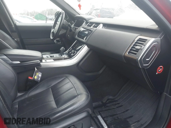 2018 Land Rover Range Rover Sport HSE with VIN SALWR2RVXJA186399, listed as a IAAI auction lot 41077754 with 50,590 mi miles. Bid and sale history available at carsss.com. Image 5.