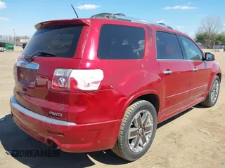 2012 GMC Acadia Denali with VIN 1GKKVTEDXCJ354098, listed as a IAAI auction lot 41875891 with 189,118 mi miles. Bid and sale history available at carsss.com. Image 4.