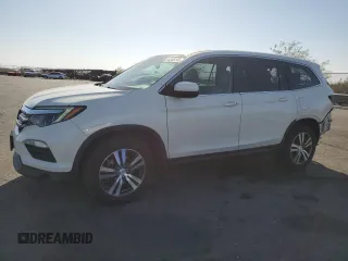 2018 Honda Pilot EX-L with VIN 5FNYF5H6XJB031766, listed as a Copart auction lot 64246195 with 82,173 mi miles and Salvage title. Bid and sale history available at DreamBid. Image 1.