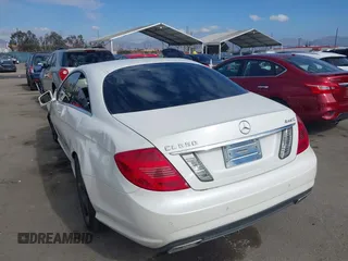 2012 Mercedes-Benz CL-Class CL 550 with VIN WDDEJ9EBXCA028927, listed as a IAAI auction lot 41499656 with 101,053 mi miles. Bid and sale history available at carsss.com. Image 3.