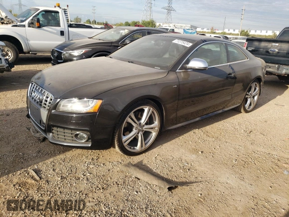 2008 Audi S5 with VIN WAURV78T18A010569, listed as a Copart auction lot 71275424 with 89,574 mi miles and Salvage Title. Bid and sale history available at carsss.com. Image 1.