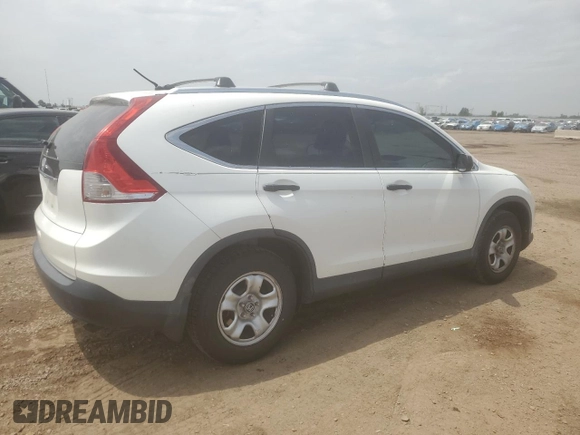 2013 Honda CR-V LX with VIN 5J6RM3H36DL022305, listed as a Copart auction lot 60541385 with 113,106 mi miles and Salvage title. Bid and sale history available at DreamBid. Image 3.