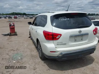 2017 Nissan Pathfinder SV with VIN 5N1DR2MN7HC684513, listed as a IAAI auction lot 42482806 with 92,987 mi miles and . Bid and sale history available at DreamBid. Image 3.