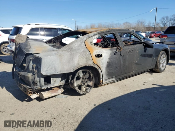 2009 Dodge Charger SXT with VIN 2B3KA33V69H513293, listed as a Copart auction lot 55339435 with Not Provided miles and Salvage Title. Bid and sale history available at carsss.com. Image 3.