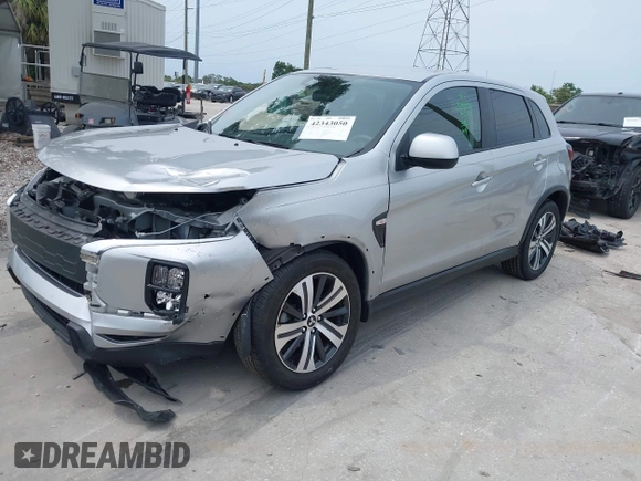2023 Mitsubishi Outlander ES z VIN JA4ARUAU9PU007786, wystawiony jako IAAI lot #42343050 z przebiegiem 27 507 mil mil oraz . Historia ofert i sprzedaży dostępna na DreamBid. Obrazek 2.