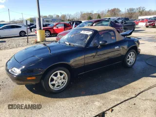 1996 Mazda MX-5 Miata z VIN JM1NA3533T0700526, wystawiony jako Copart lot #79937404 z przebiegiem 73 292 mil mil oraz Nie do naprawy • Non repairable. Historia ofert i sprzedaży dostępna na DreamBid. Obrazek 1.
